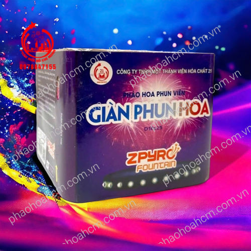 Giàn phun hoa D16x25 (Tem mới 2024)