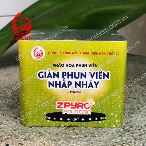 Giàn phun viên nhấp nháy D16x25 (Tem mới 2024)